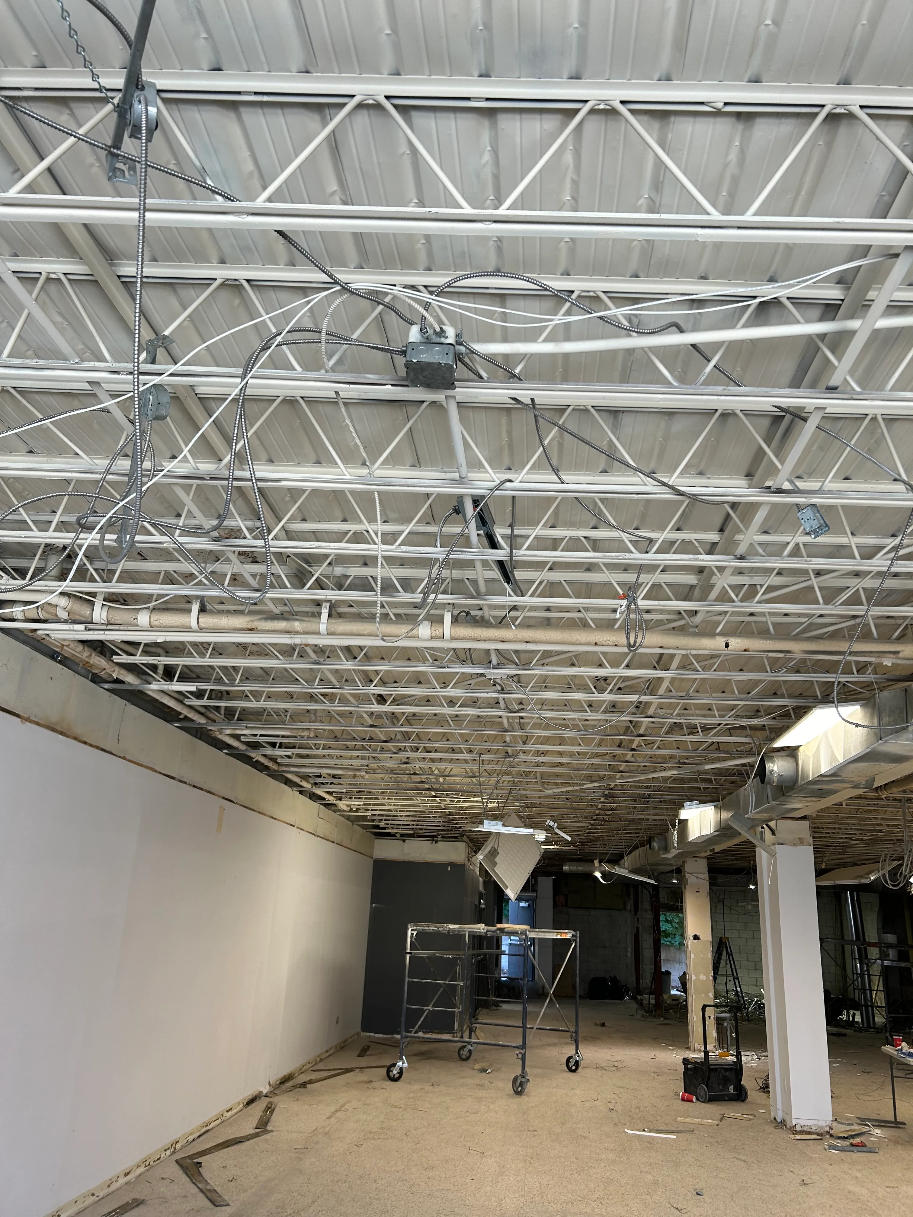 Commercial unit stripped to shell after demolition, ready for build-out in the GTA