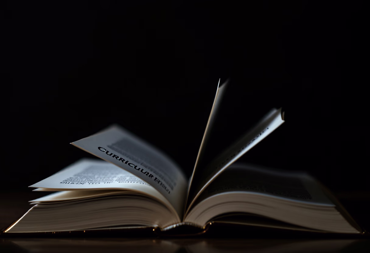 image of curriculum books