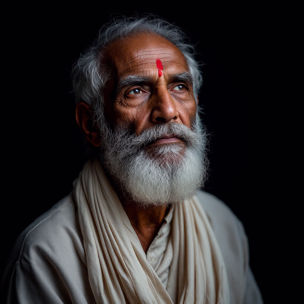 [headshot] image of community member (for a hindu temple)
