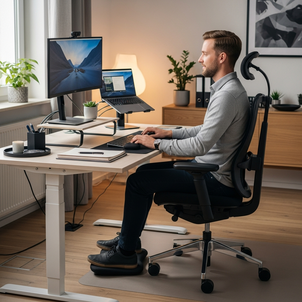 Arbeitsschutz im Homeoffice – Ergonomischer Arbeitsplatz