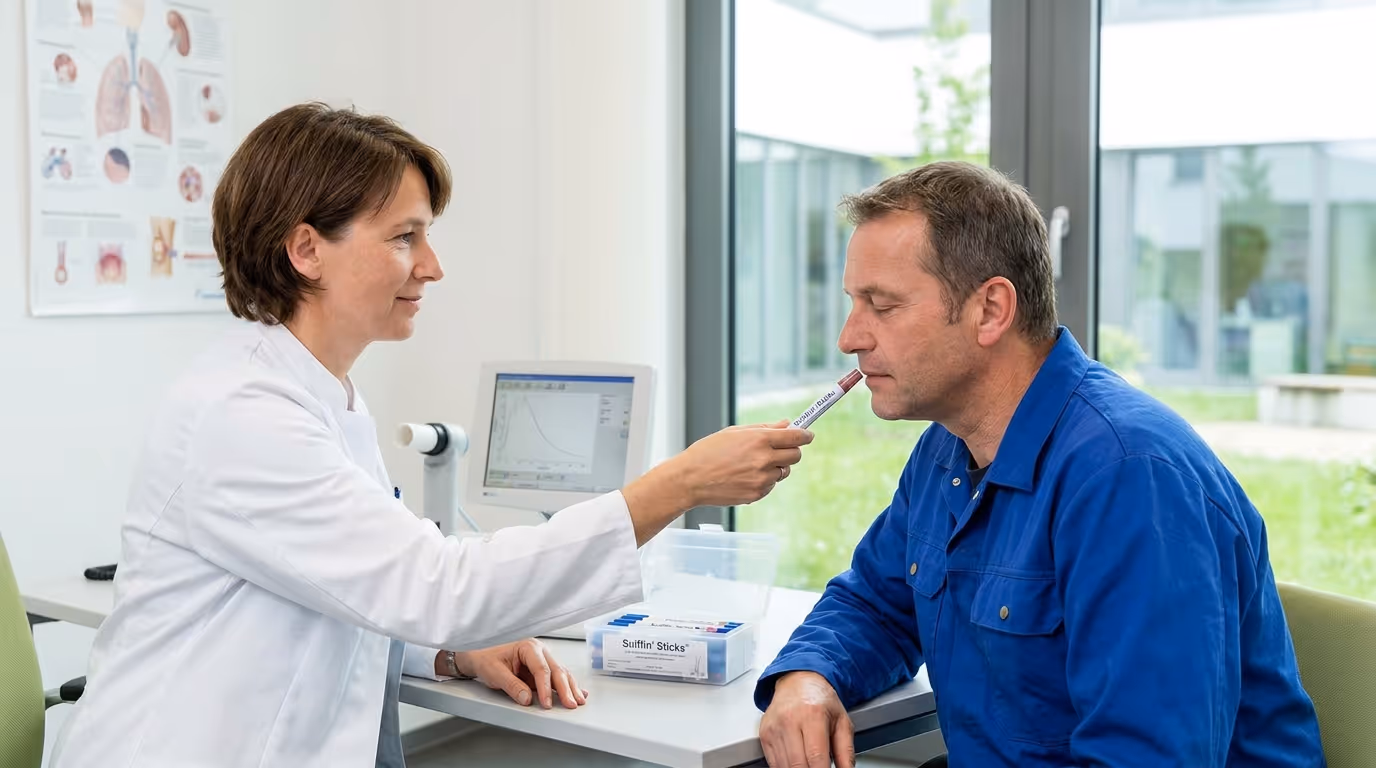 Riechtest mit Sniffin' Sticks im Rahmen der arbeitsmedizinischen Vorsorge