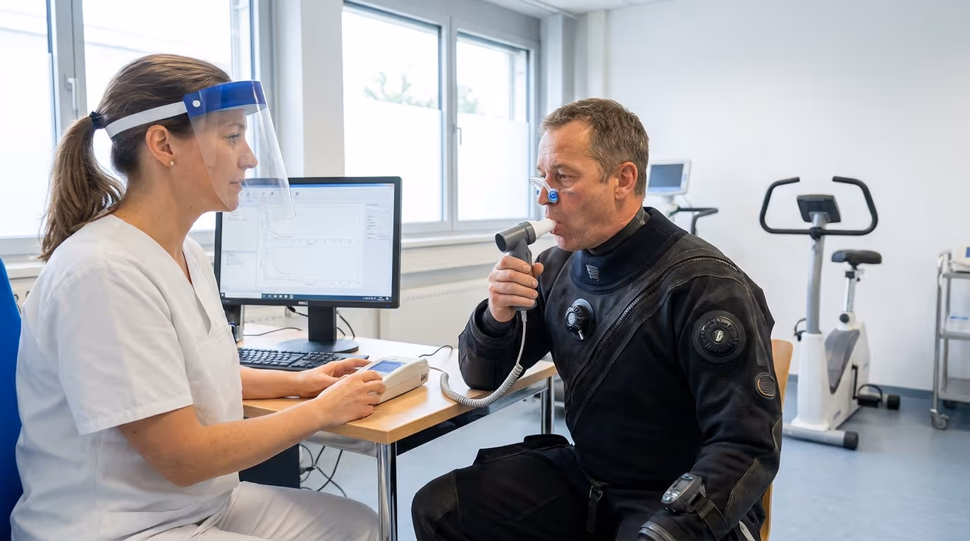 Spirometrie zur Tauchtauglichkeit G31