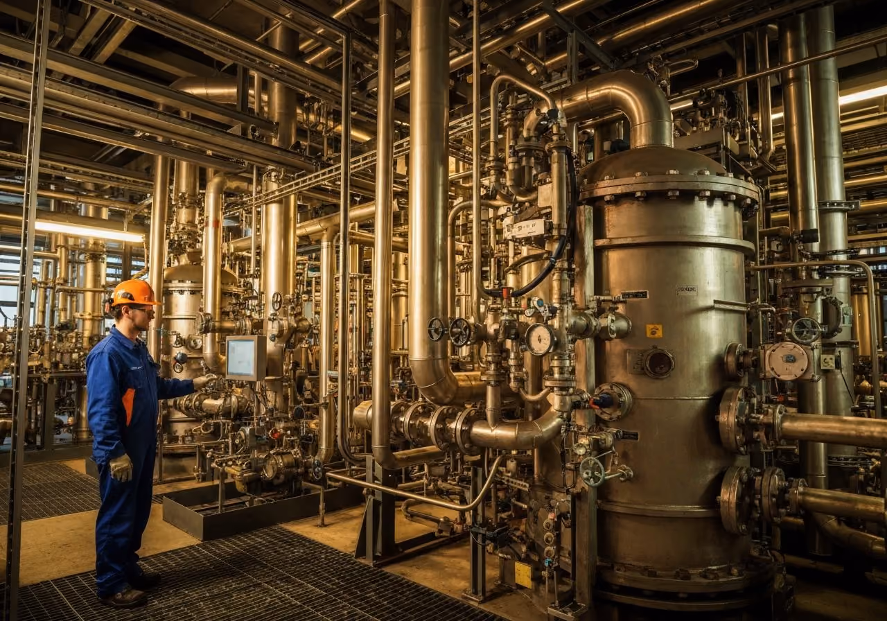 BASF Chemieproduktion Reaktor Ludwigshafen