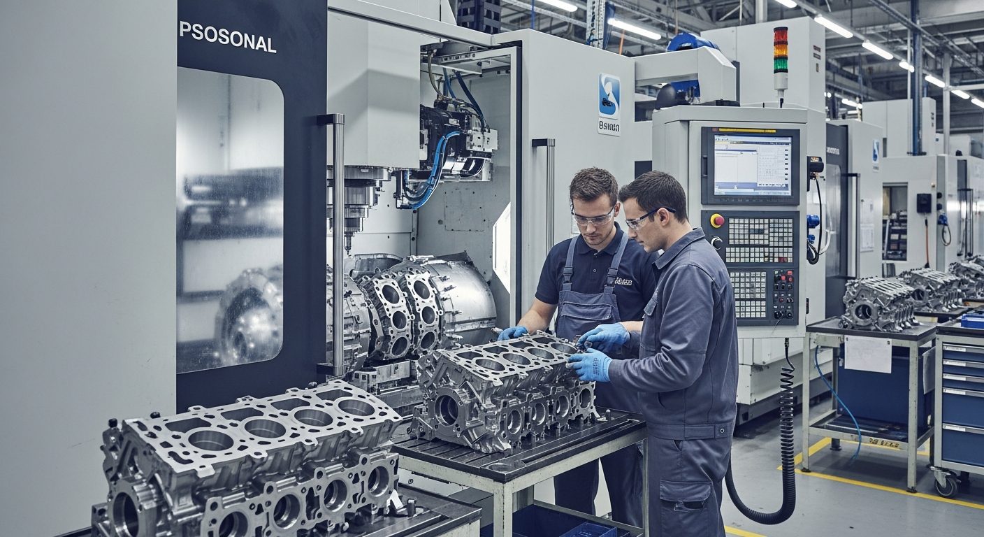 Automotive Werk E-Antrieb