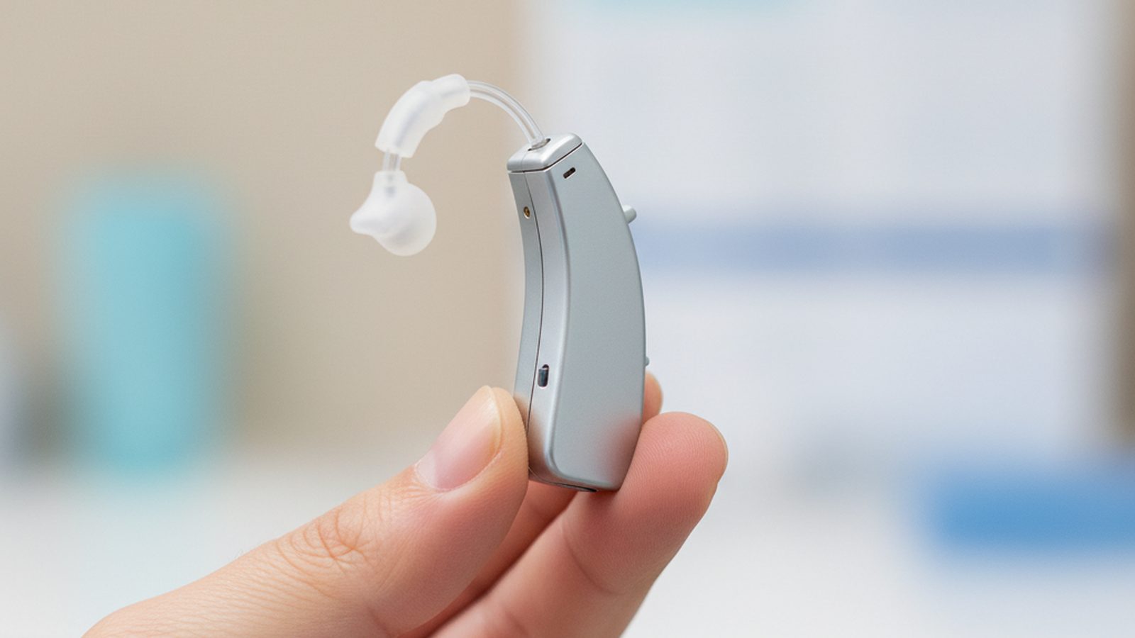 Geprüftes Hörgerät mit Otoplastik als Gehörschutz im Lärmbereich