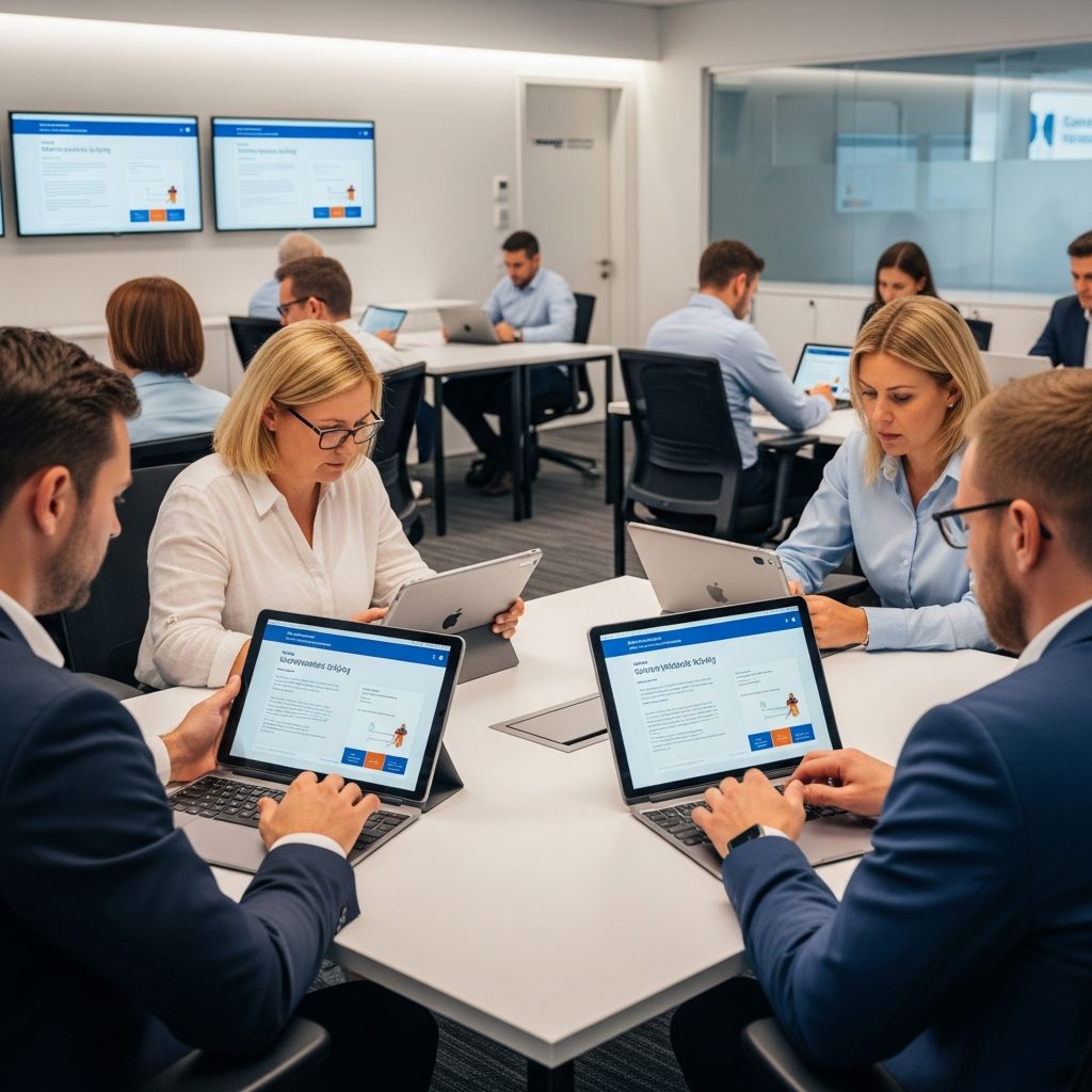 Digitale Unterweisungen und E-Learning