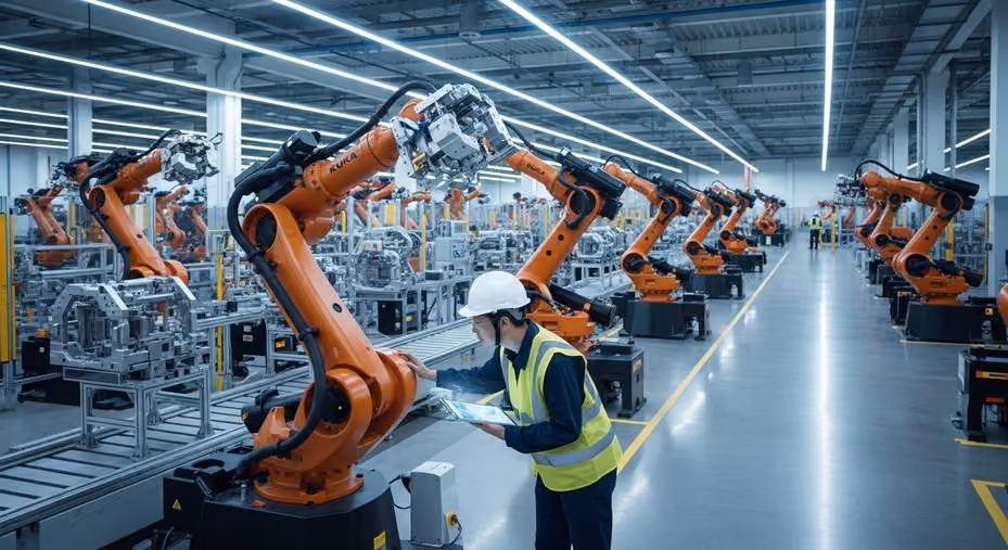 Augsburg KUKA Robotik Industrie Vorsorge