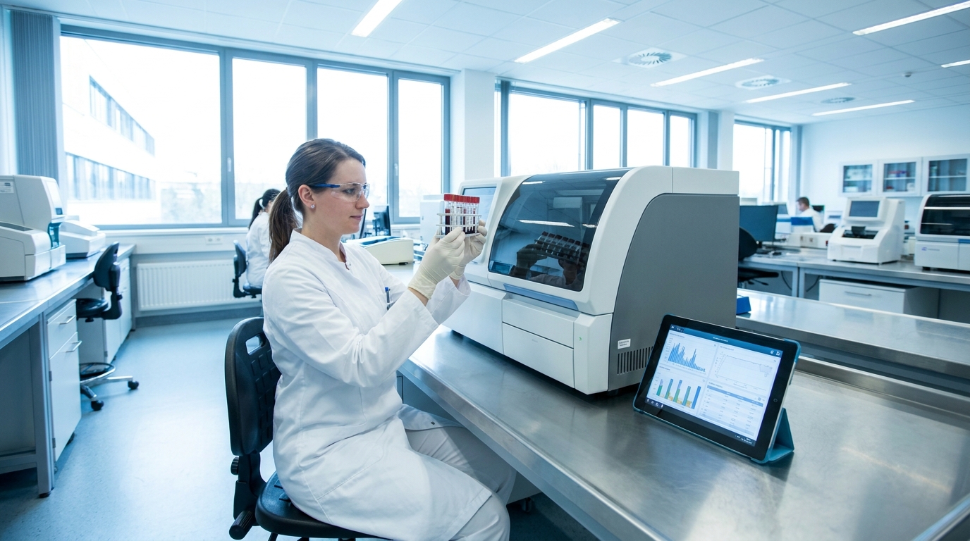 Serologische Hepatitis-Diagnostik im Labor