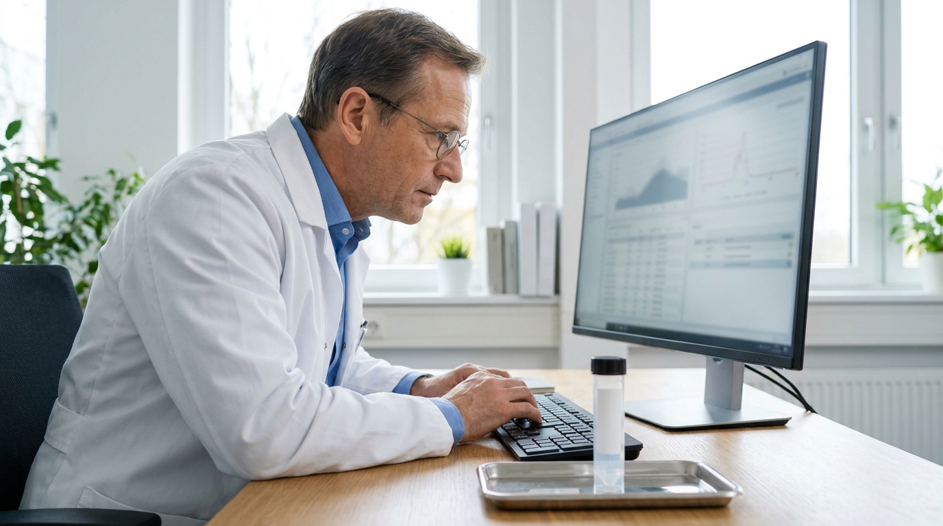Arbeitsmedizinische Vorsorge: Beurteilung der Leberwerte und Biomonitoring