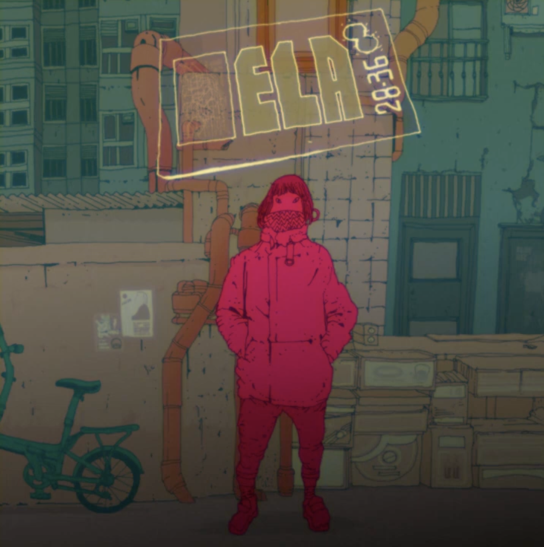 Scene from the short film ELA
