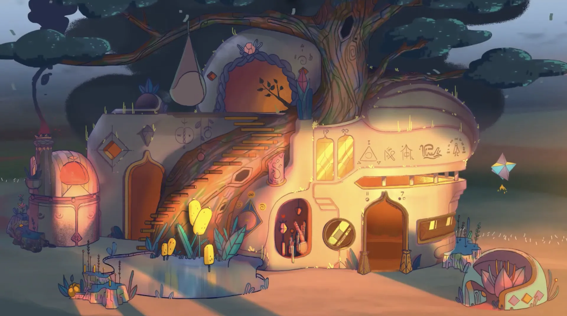 Scene from the short film Cosecha Trivia