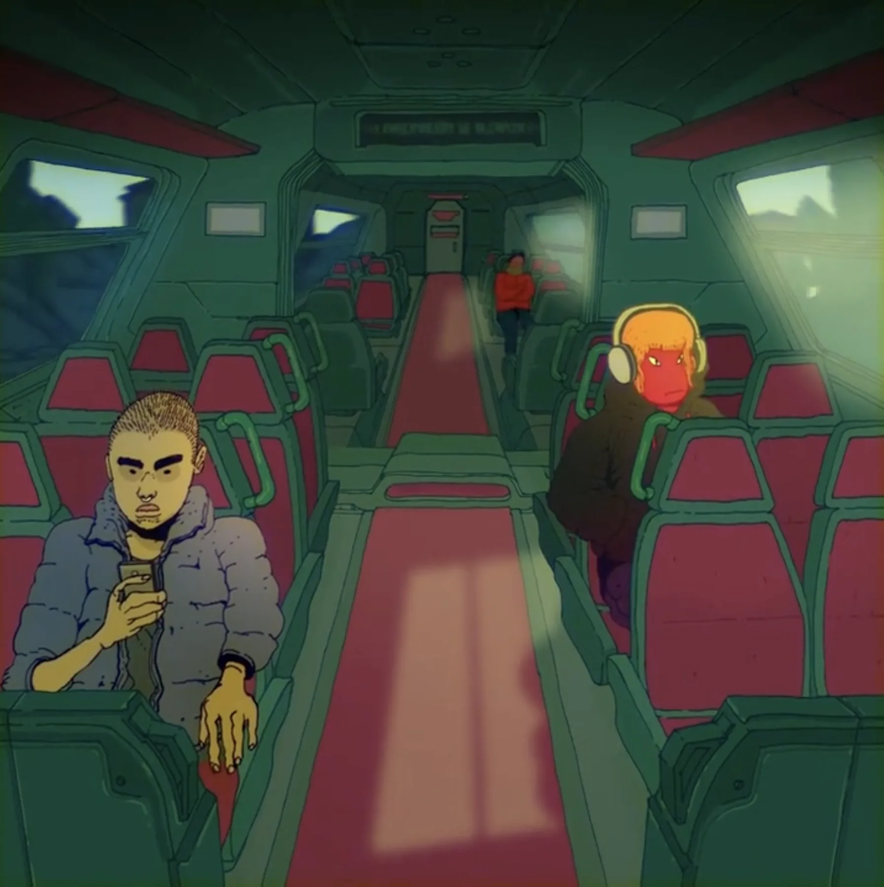 Animated scene from ELA — Lo-Fi Loops short by Sike