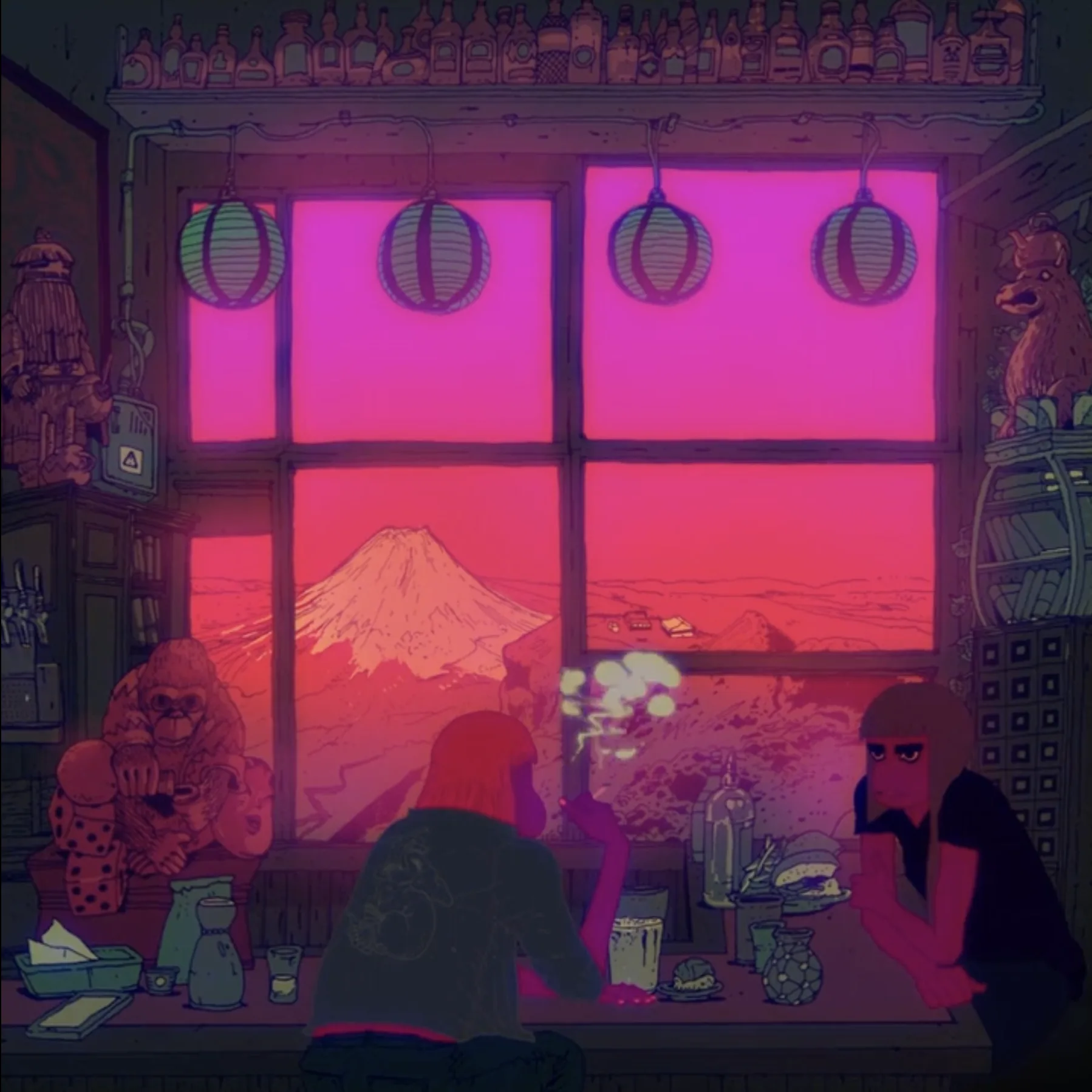 Animated scene from ELA — intimate visual experimentation