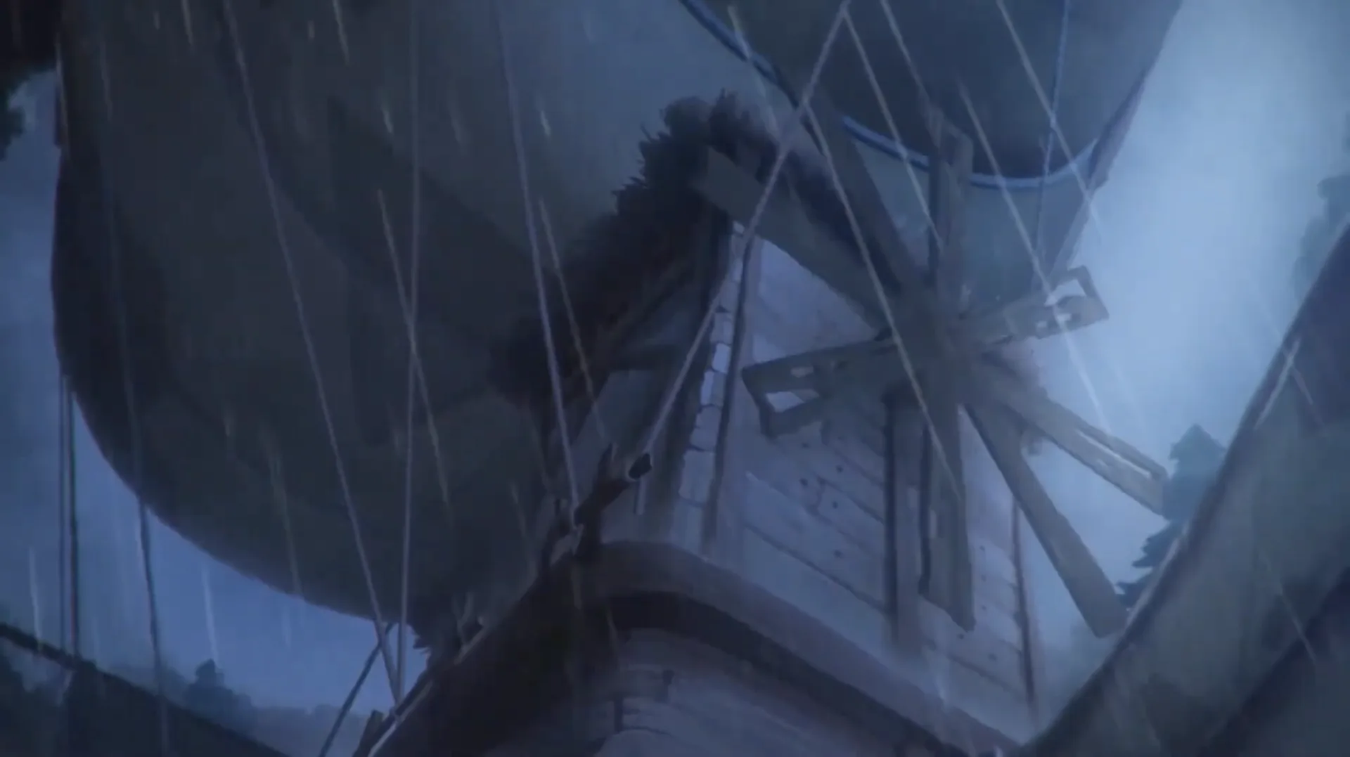 Animated cutscene from Greak — atmospheric soulslike moment