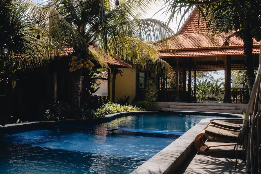 private villa in jungles in Bali