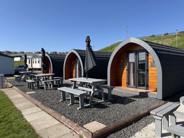 Glamping Pods at Marina Bay Holiday Park