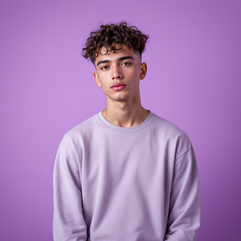[headshot] image of customer (for a music studio)