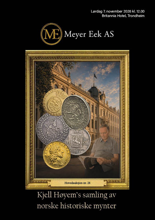 Hovedauksjon Nr. 28 - Kjell Høyem samling historiske norske mynter