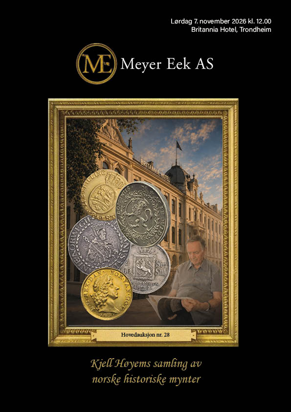 Hovedauksjon Nr. 28 - Kjell Høyem samling historiske norske mynter