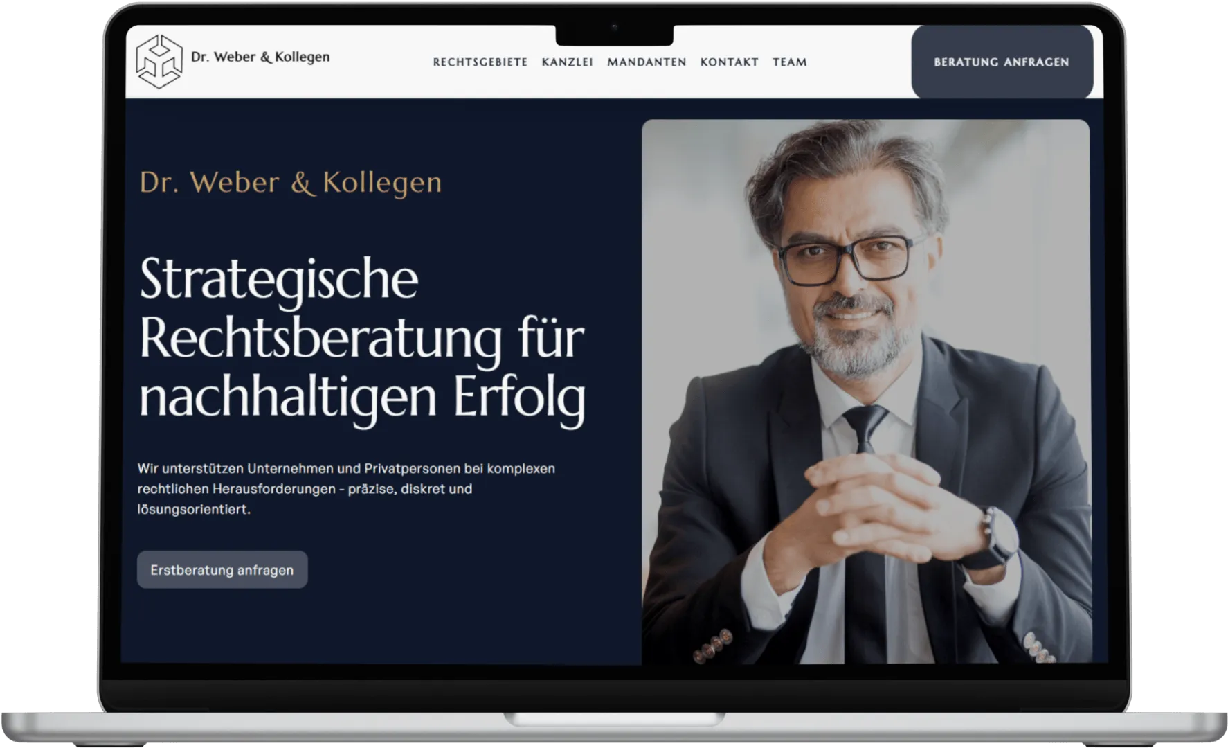 Online Kundenanfrage über die Webseite