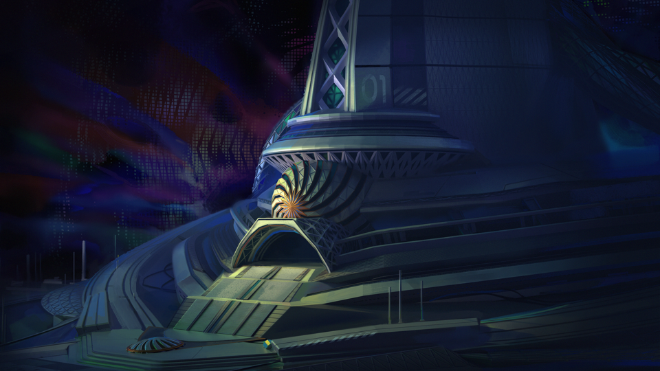 [background image] image of the anchor, the base of the time distortionists