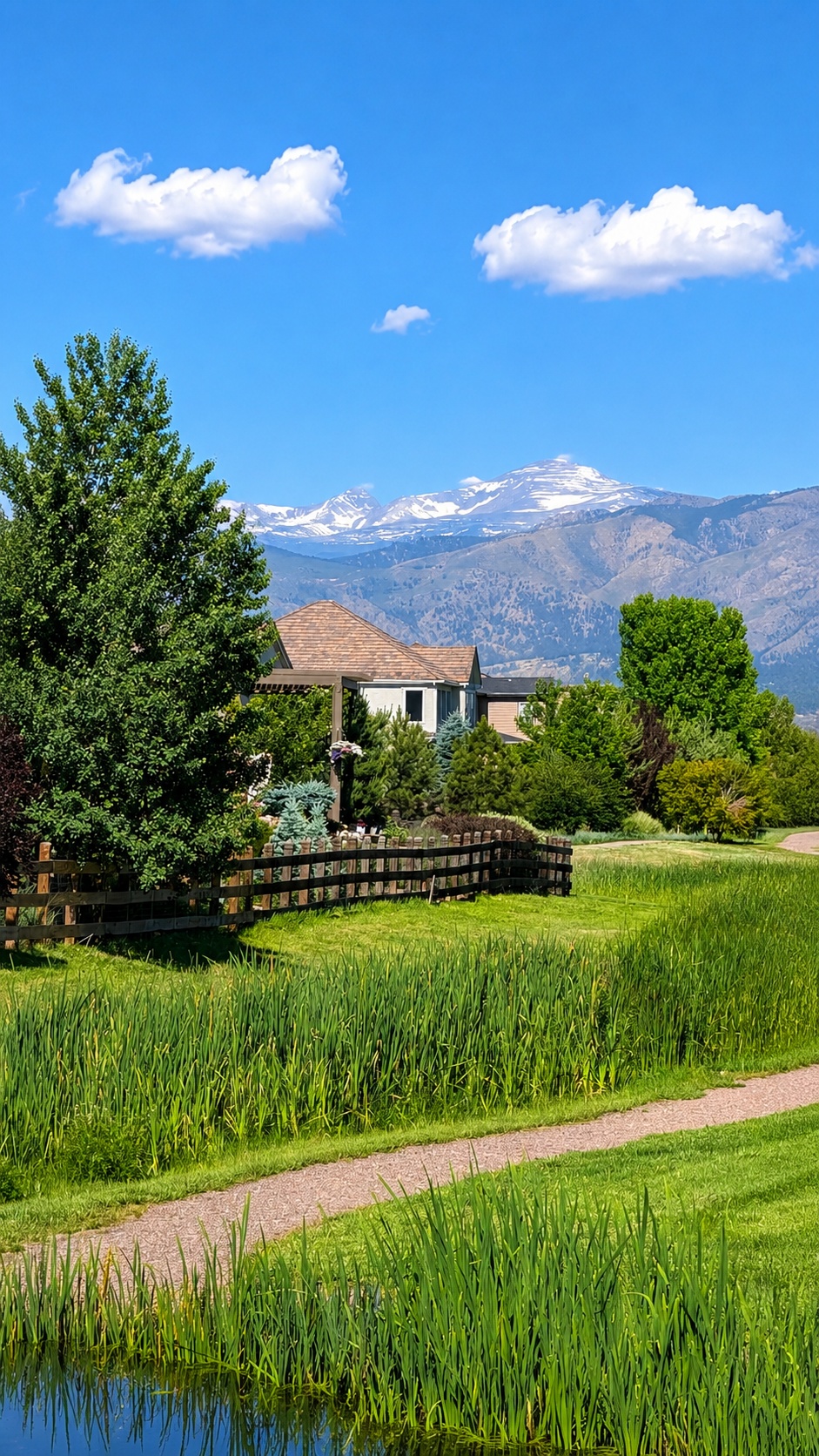 Somerset Meadows neighborhood southwest Longmont Colorado