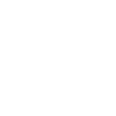 Abstract pixelated pattern forming a ghost-like figure on a white background.
