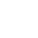 Black symmetrical pixel pattern resembling a butterfly or abstract geometric design on a white background.