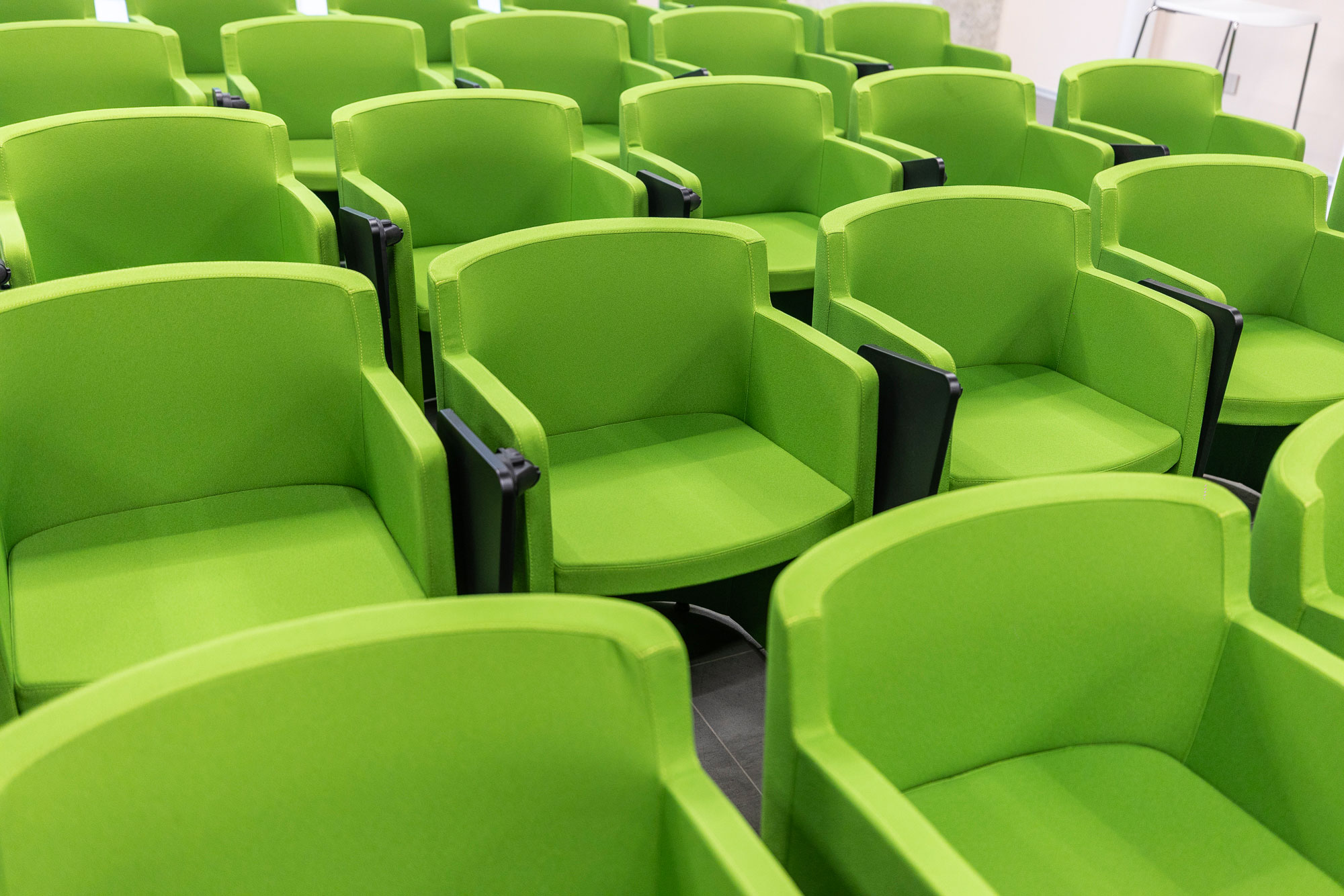 image of a corporate conference setup