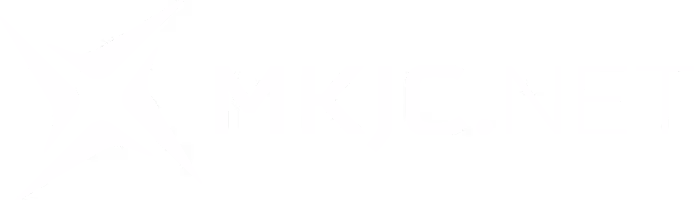 MKJC.NET-Logo mit stilisiertem Sternsymbol links.