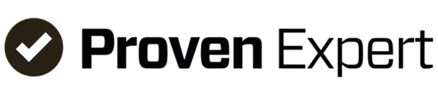 Proven Expert Logo with a checkmark inside a circle.