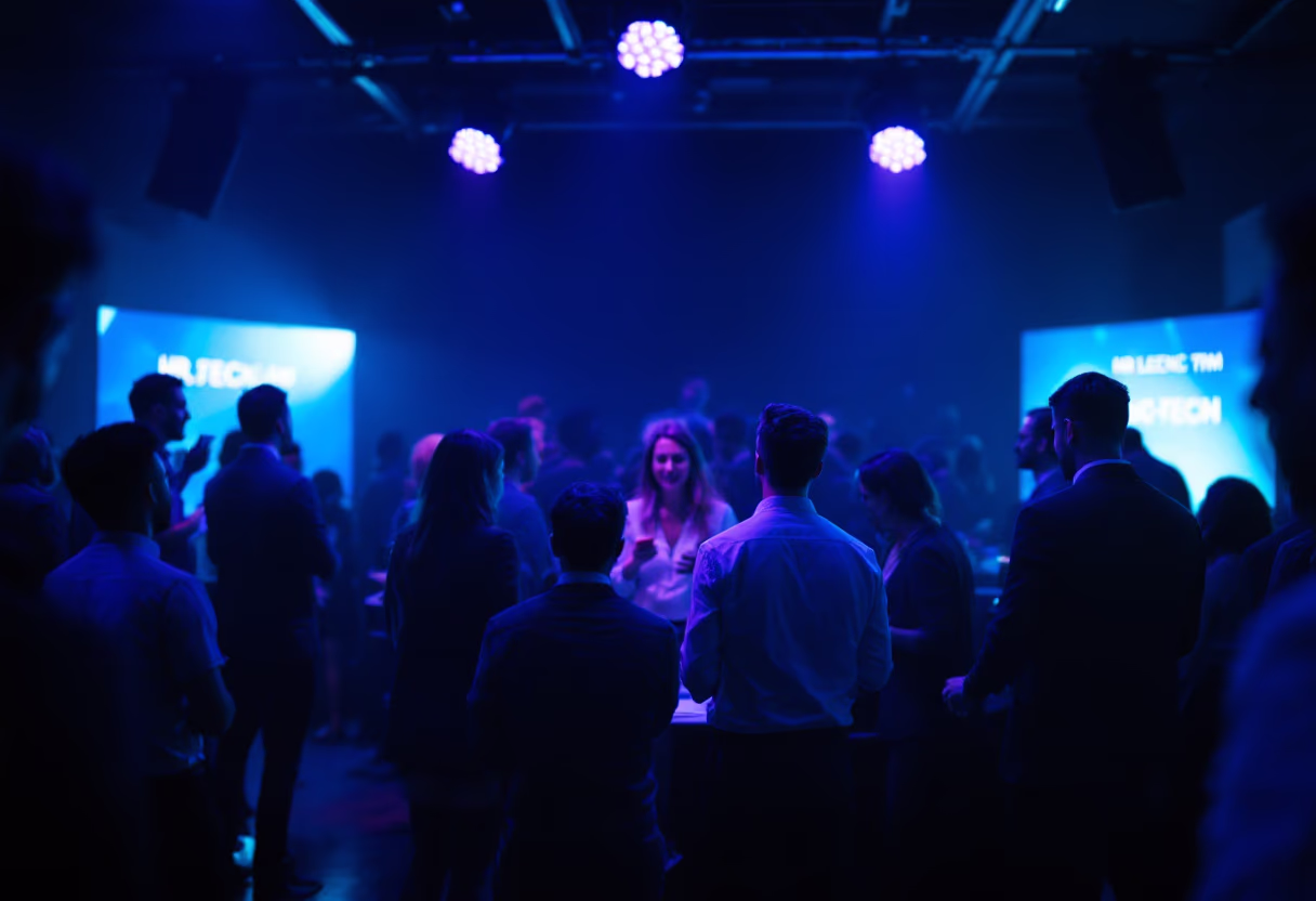 image of networking event (for a hr tech)