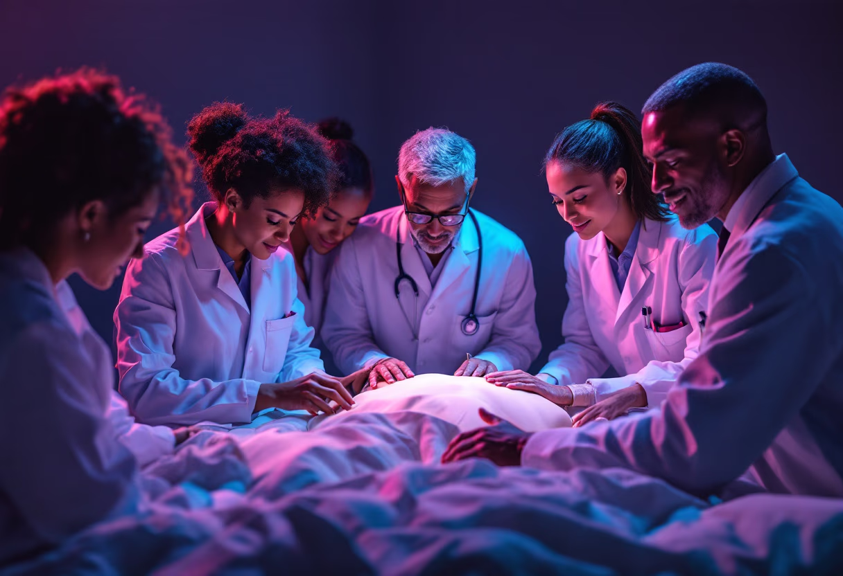 image of healthcare training sessions