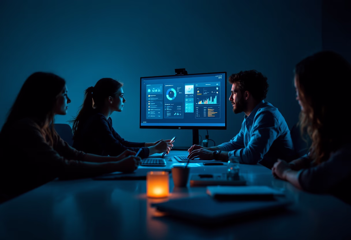 image of tech solutions demonstration (for a hr tech)