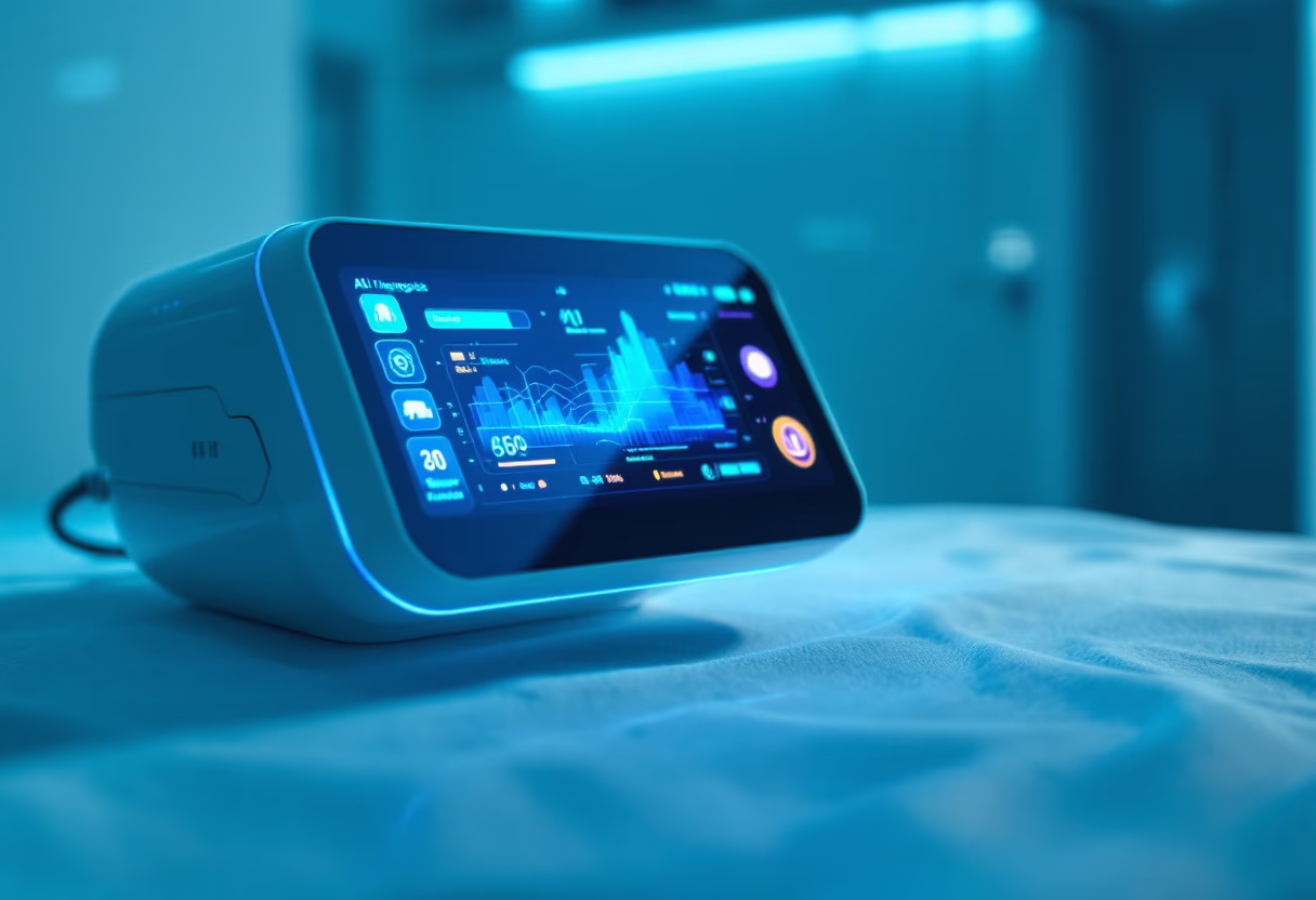 image of ai software in healthcare action