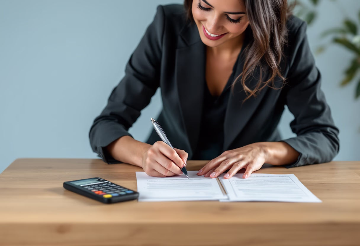 image of adoption process in action, subject: adoption paperwork