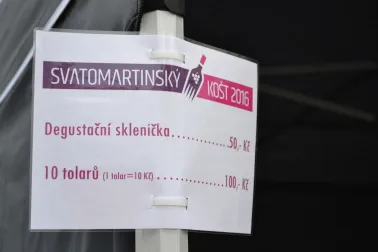 Ceník koštování vín Blansko