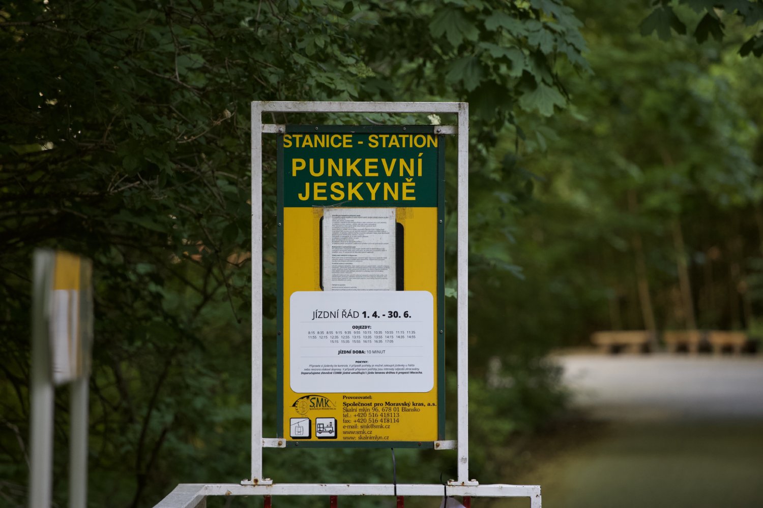 stanice Punkevní jeskyně