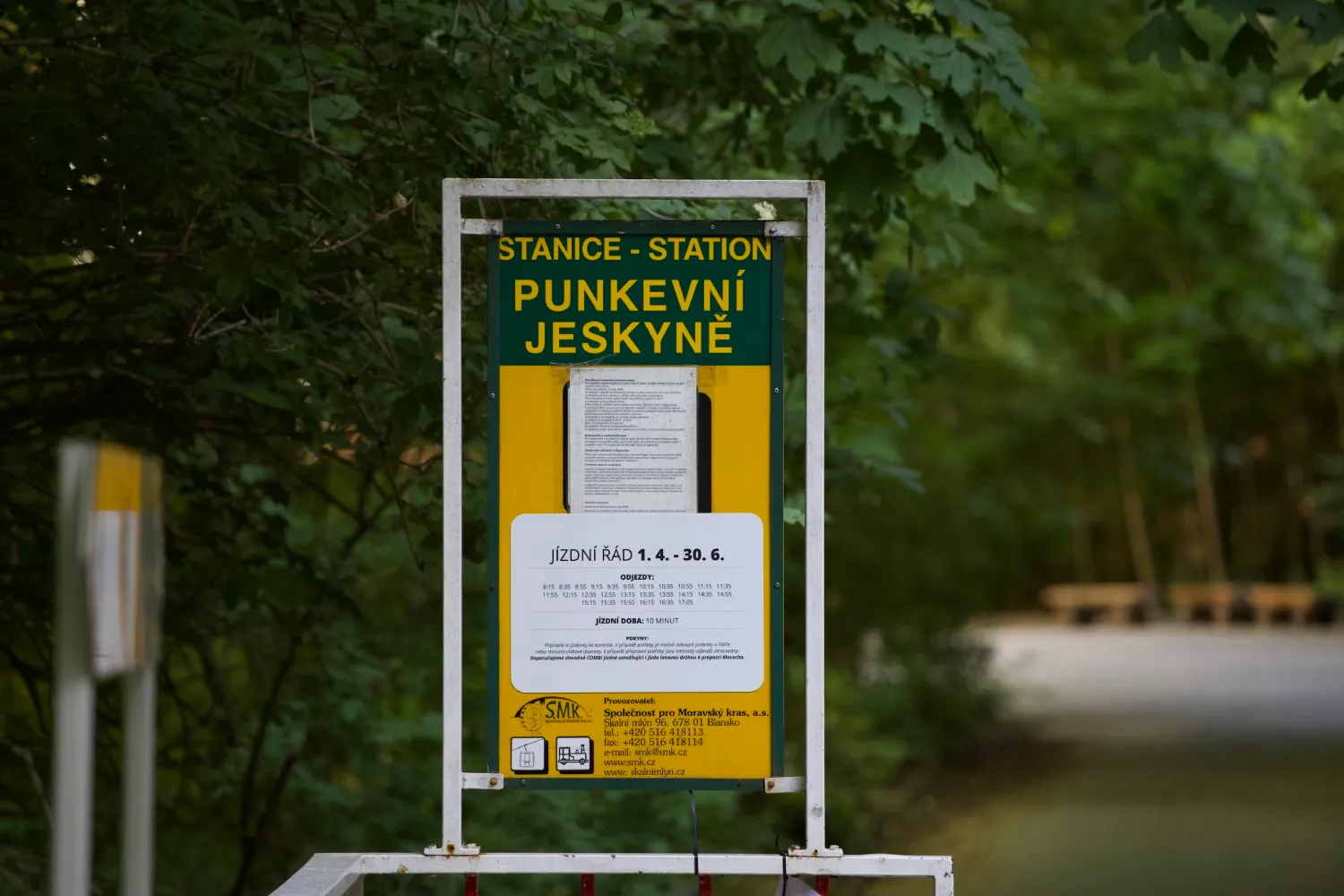 stanice Punkevní jeskyně