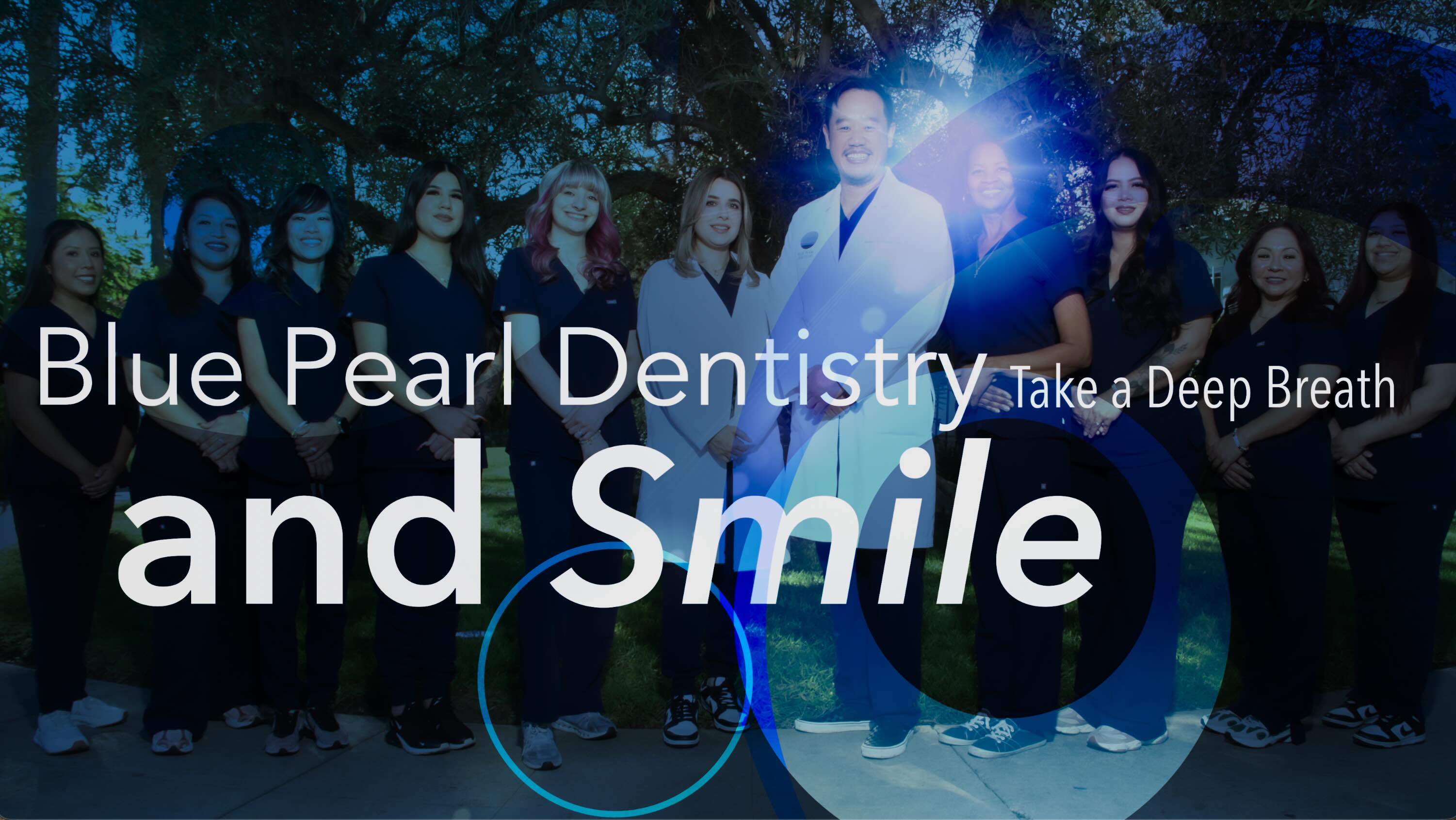 Blue Pearl Dentistry promotional cinematic banner image