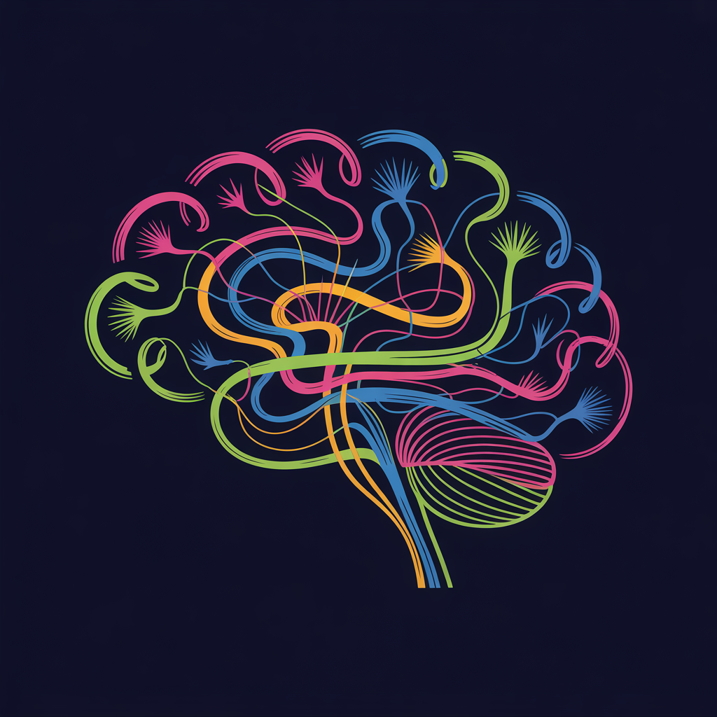 ADHD brain illustration