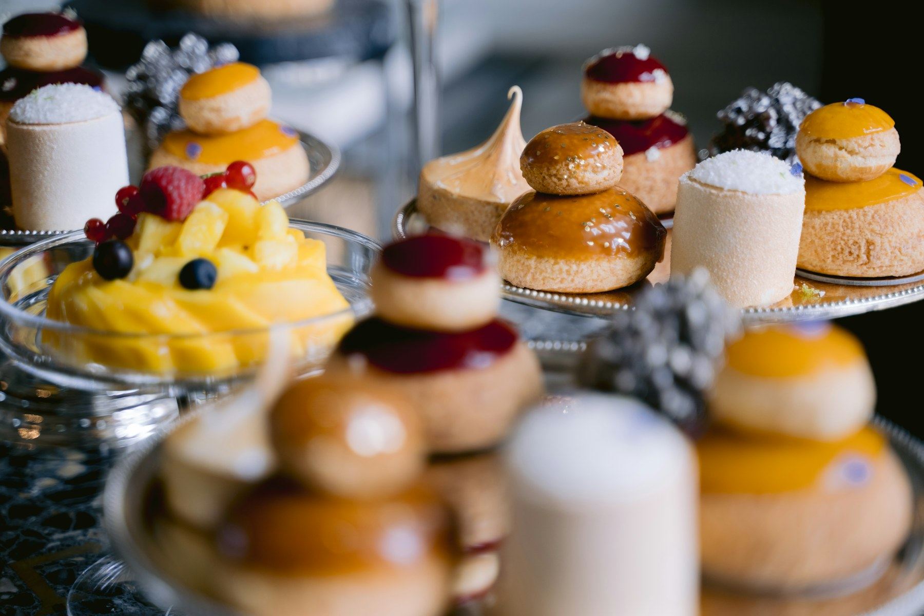 Pastry platter