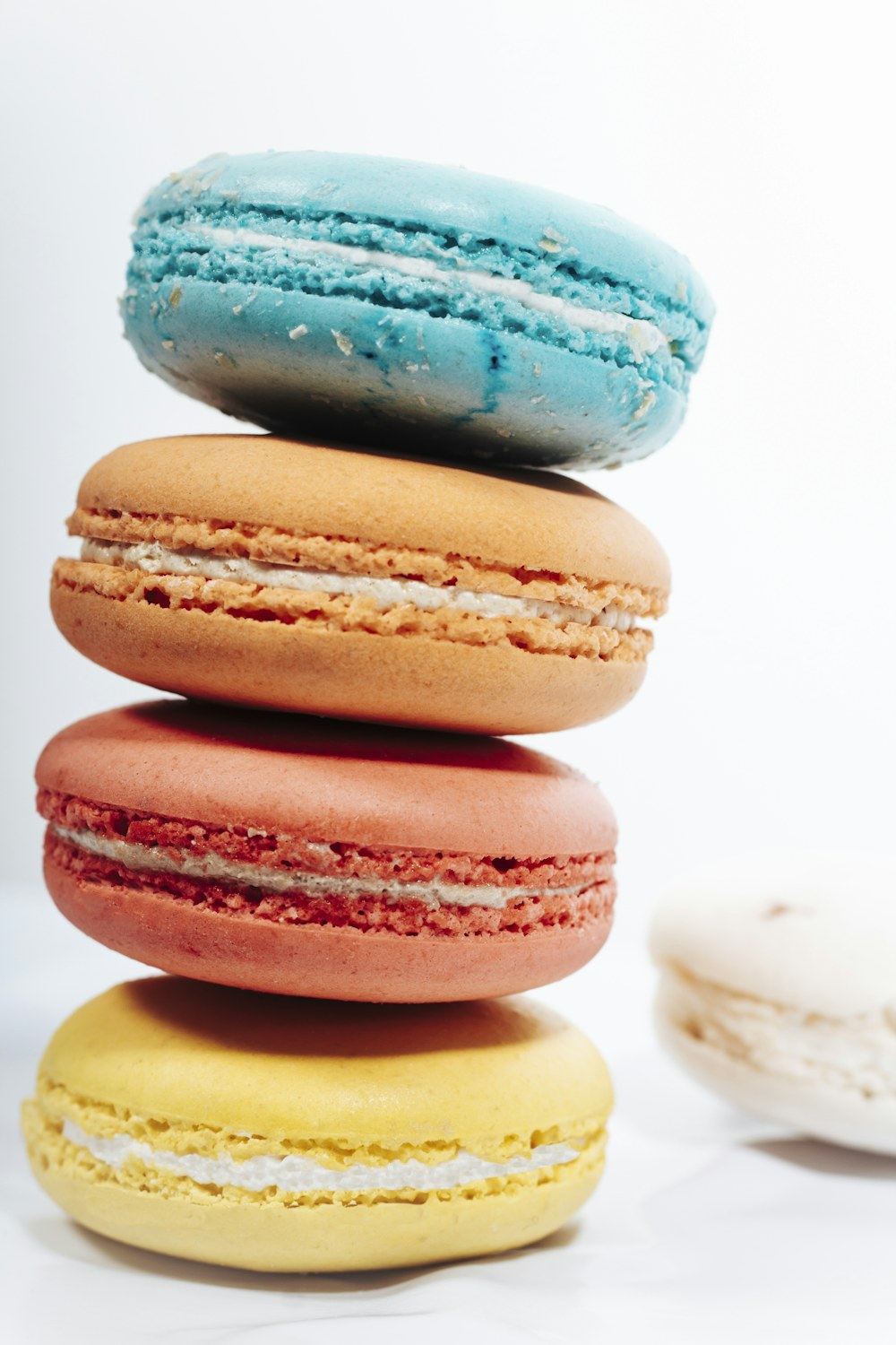 Colourful macarons