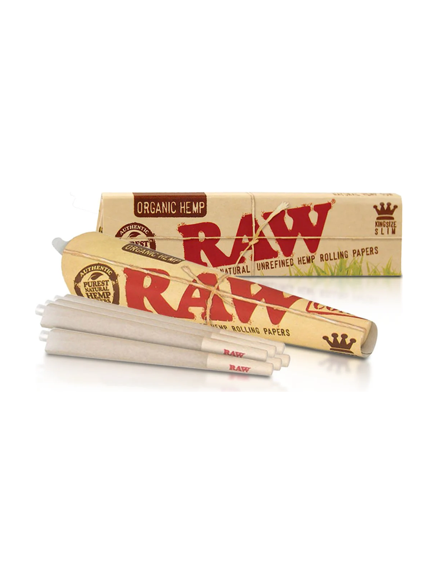 RAW king size slim rolling papers