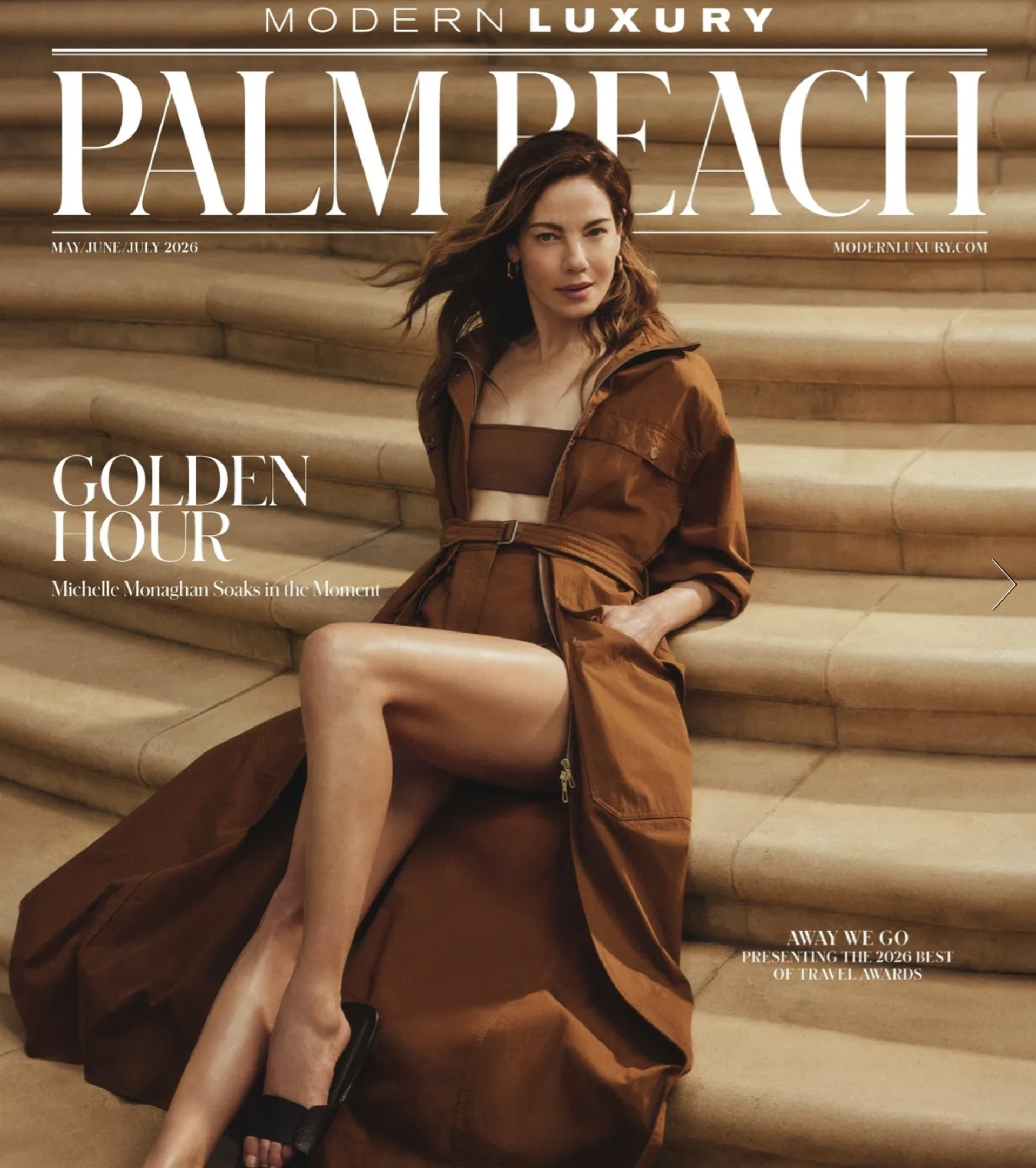 Modern Luxury Palm Beach cover, May June July 2026