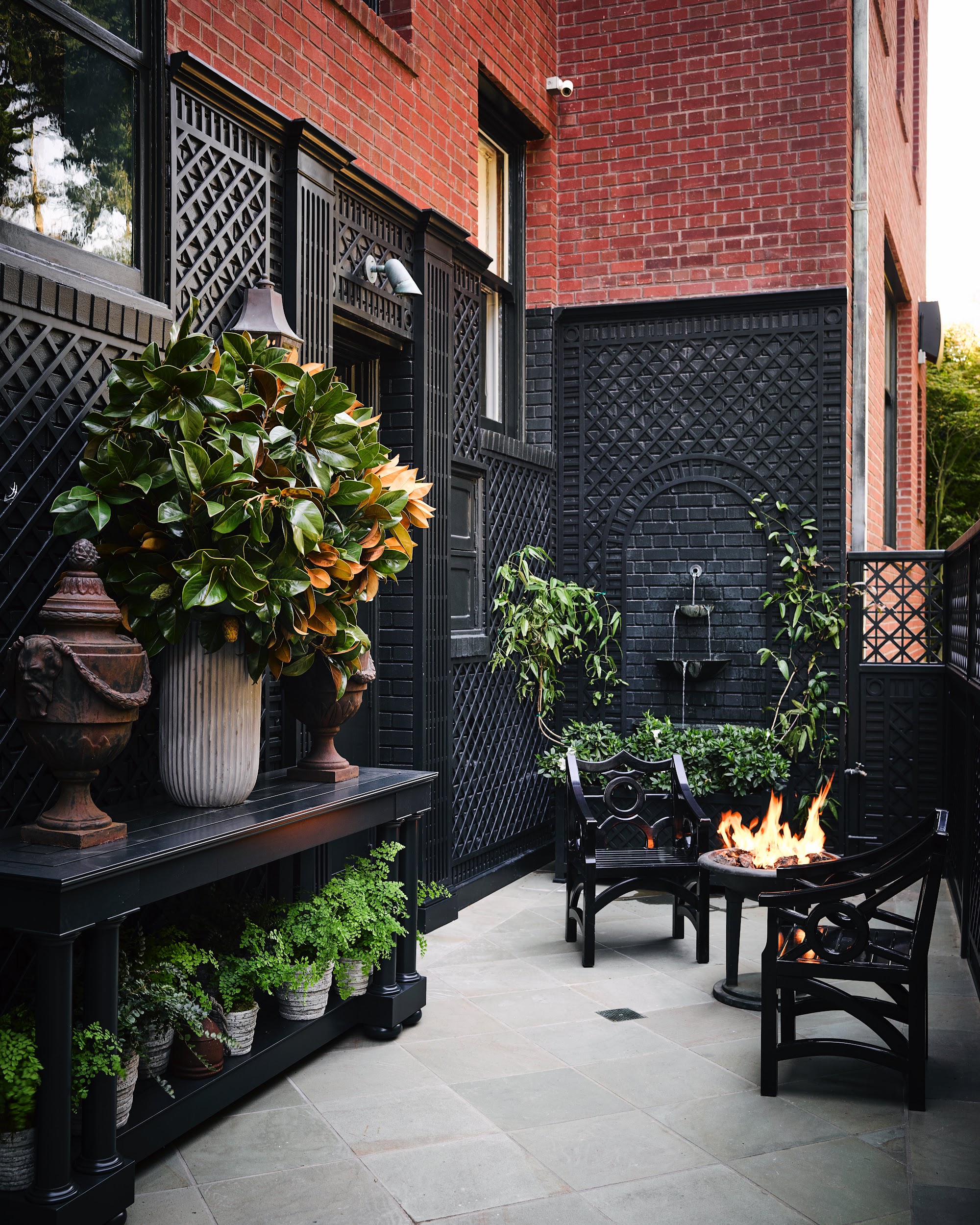 San Francisco Tudor terrace by Hillary Thomas