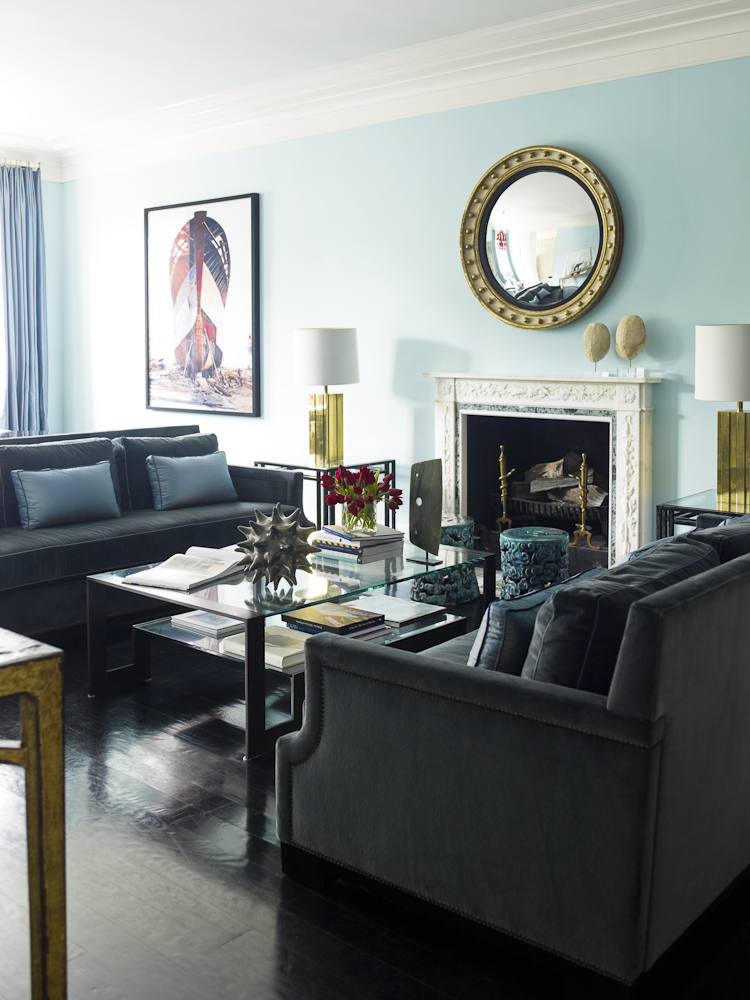 1960s DC Townhouse living room by Hillary Thomas