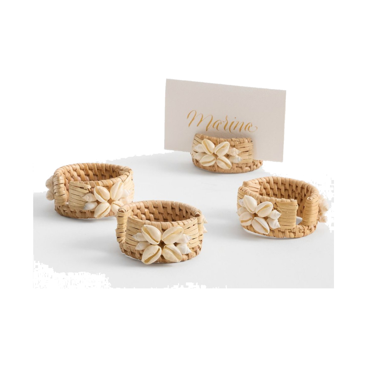 Tava shell placecard holders
