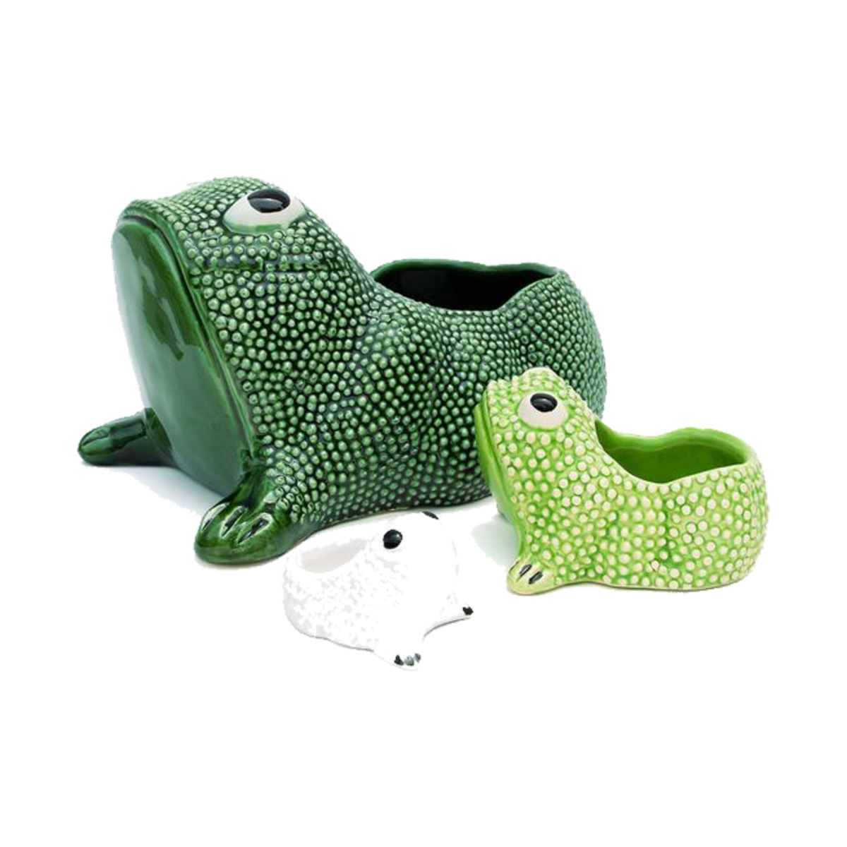 Casa Branca frog cachepot