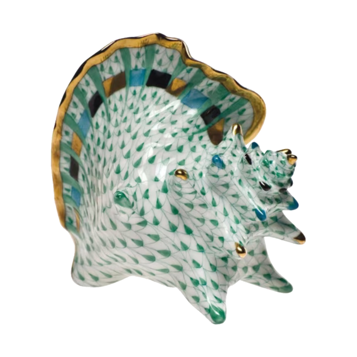 Herend conch shell